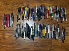 学生文具 办公用品 图一全新 图一笔只剩文明GP-37了